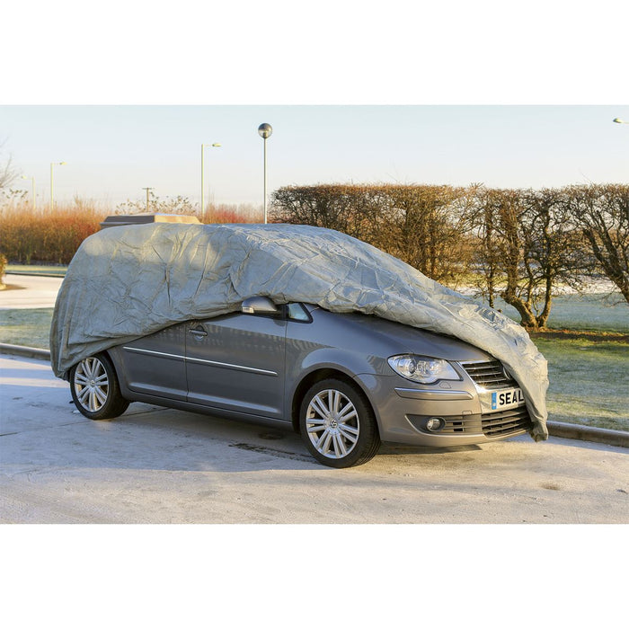 Sealey All-Seasons Car Cover 3-Layer Extra-Large SCCXL Sealey - Dynamic Drive
