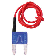 Wot-Nots Fuse for Mini Blade With Breakout Wire - 15A Pearl - Dynamic Drive