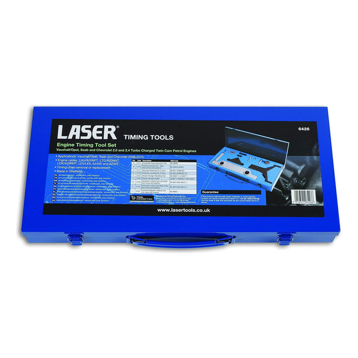 Laser Engine Timing Tool Kit - for Vauxhall/Opel 6426 Laser - Dynamic Drive