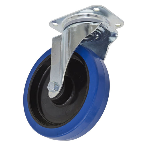 Sealey Castor Wheel Swivel Plate200mm SCW3200SP Sealey - Dynamic Drive