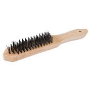 Silverline Heavy Duty Wire Brush 6 Row Silverline - Dynamic Drive