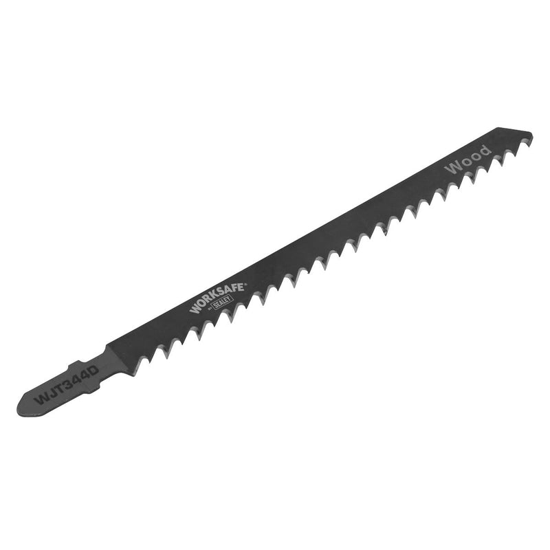 Sealey Jigsaw Blade Wood 105mm 6tpi Pack of 5 WJT344D Sealey - Dynamic Drive