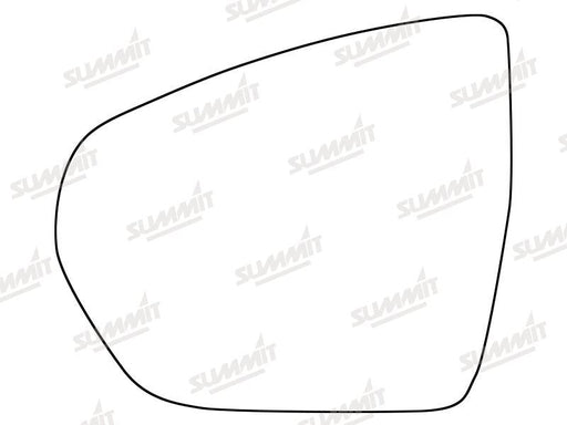 Summit Heated Base Plate With Standard Mirror Glass fits Vauxhall Grandland X 18 on LHS Summit - Dynamic Drive
