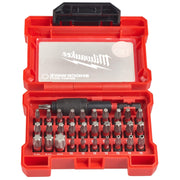 Milwaukee Shockwave Compact Bit 32 Piece Torx Set 4932471586, Set of 32 , Red Milwaukee - Dynamic Drive