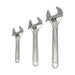 Silverline Adjustable Wrench Set 3pce 150, 200 & 250mm Silverline - Dynamic Drive