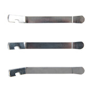 Silverline Metal Tyre Levers Removal Tool Cycling Bicycle Mountain Bike 3 Pieces Silverline  - Dynamic Drive