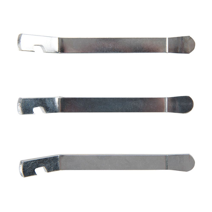 Silverline Metal Tyre Levers Removal Tool Cycling Bicycle Mountain Bike 3 Pieces Silverline  - Dynamic Drive