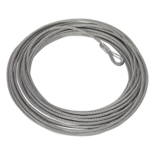 Sealey Wire Rope (9.2mm x 26m) for SWR4300 & SRW5450 SRW5450.WR Sealey - Dynamic Drive