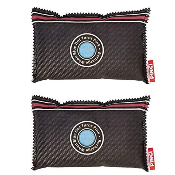 2x PINGI Car Home Dehumidifier Large Dry Bag Moisture Killer Absorber Reusable PINGI  - Dynamic Drive