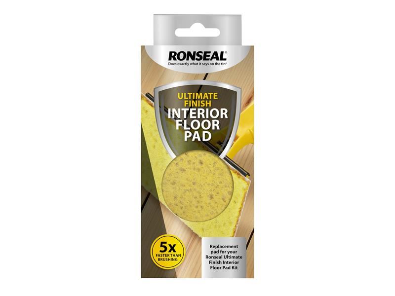 Ronseal Ultimate Finish Interior Floor Pad Refill Kit Ronseal - Dynamic Drive