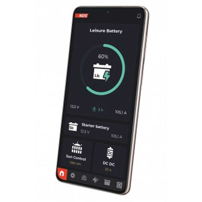 NDS Touch Display For Sun Control MPPT With N-BUS NDS - Dynamic Drive
