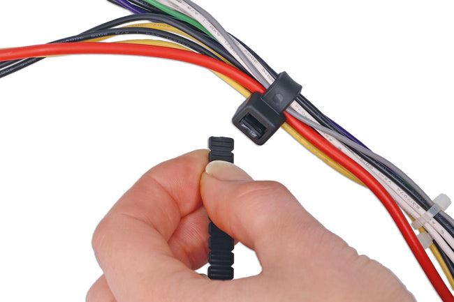 Connect Black Twist-to-Break Cable Tie 200mm x 4.6mm 50pc Connect - Dynamic Drive