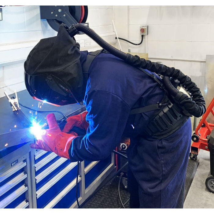 Sealey Welding Helmet with TH3 Powered Air Purifying Respirator (PAPR) Auto Dark Sealey - Dynamic Drive