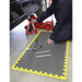 Sealey Interlocking EVA Foam Workshop Mat Set 1240 x 1825mm with Hi-Vis Edges Sealey - Dynamic Drive