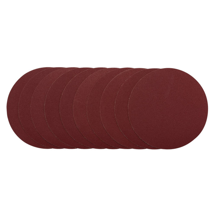 Draper Sanding Discs, 200mm, 120 Grit (Pack of 10) 10233 Draper - Dynamic Drive