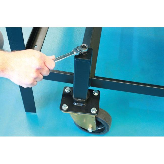 Laser EV Battery Adjustable Mobile Bench SWL 800kg 8339 Laser - Dynamic Drive
