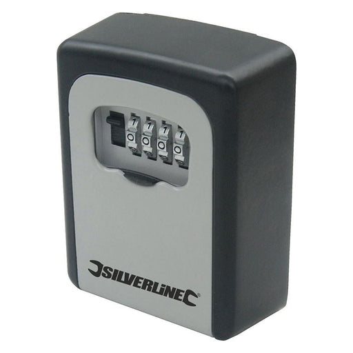 Silverline Key Safe Wall-Mounted 121 x 83 x 40mm Silverline - Dynamic Drive