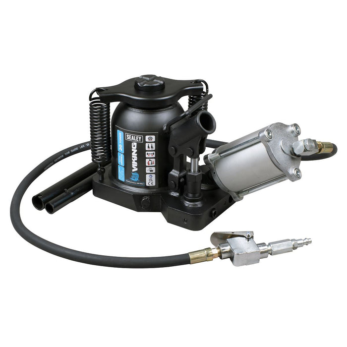 Viking Viking Manual/Air Hydraulic Bottle Jack 20 Tonne AM20SLE Viking - Dynamic Drive