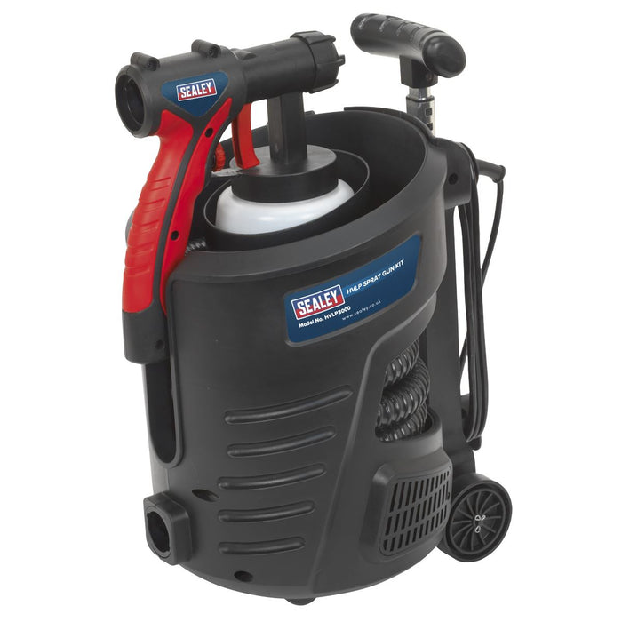Sealey HVLP Spray Gun Kit 700W/230V HVLP3000 Sealey - Dynamic Drive