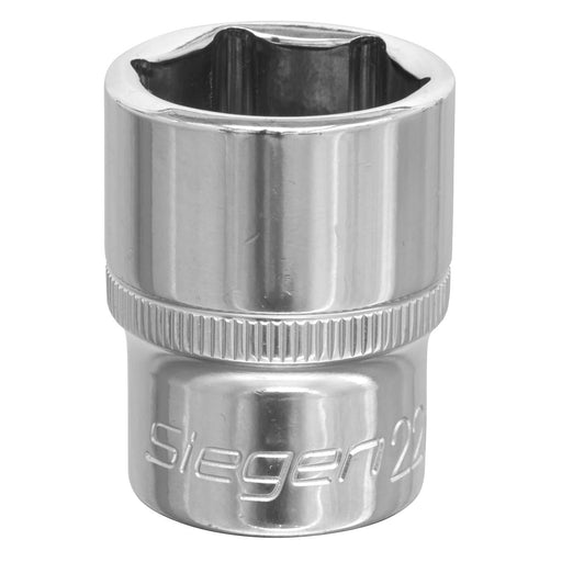 Seigen by Sealey WallDrive Socket 22mm 1/2"Sq Drive S0659 Seigen by Sealey  - Dynamic Drive