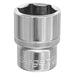 Seigen by Sealey WallDrive Socket 22mm 1/2"Sq Drive S0659 Seigen by Sealey  - Dynamic Drive
