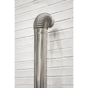 Sealey Stainless Steel Exhaust/Flue 90 Bend for IR13/IR16100mm IREX3 Sealey - Dynamic Drive