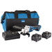 Draper D20 20V Brushless Angle Grinder, 115mm, 2 x 5.0Ah Batteries, 1 x Fast Cha Draper - Dynamic Drive