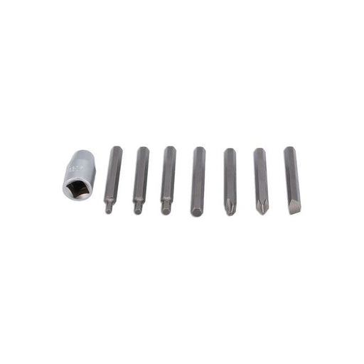 Laser Impact Bit Set 8pc 1/2"D 8506 Laser - Dynamic Drive