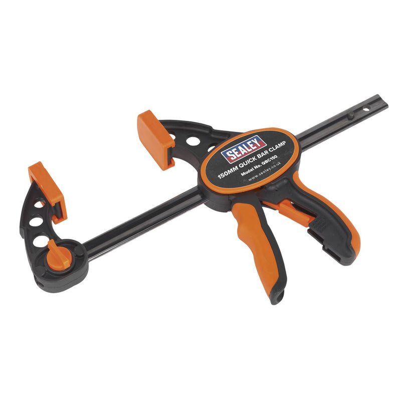 Sealey Quick Bar Clamp 150mm QBC150 Sealey - Dynamic Drive