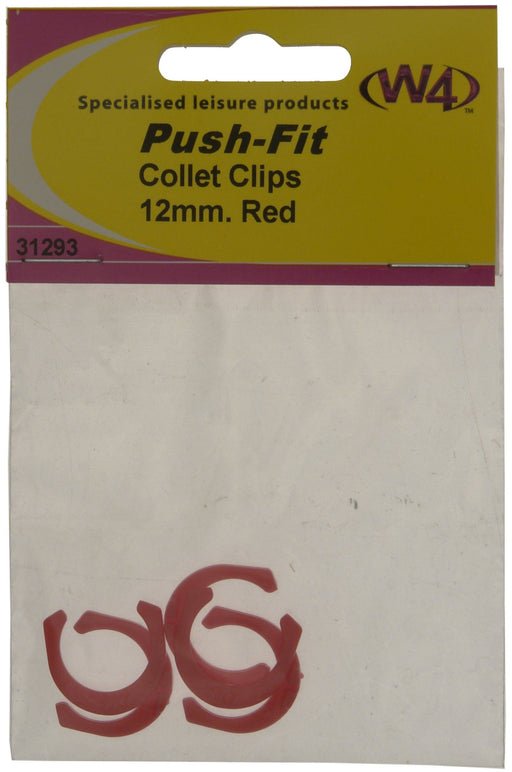W4 Collet Clip 12Mm Red(5) 31293 W4 - Dynamic Drive