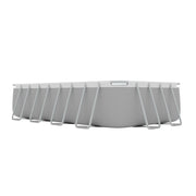 Dellonda Deluxe Steel Frame Swimming Pool with Filter Pump 18ft DL22 Dellonda - Dynamic Drive