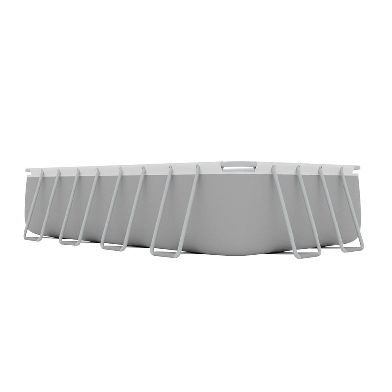 Dellonda Deluxe Steel Frame Swimming Pool with Filter Pump 18ft DL22 Dellonda - Dynamic Drive