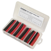 Sealey Heat Shrink Tubing Assortment 95pc 100mm Black & Red HST100BR Sealey - Dynamic Drive