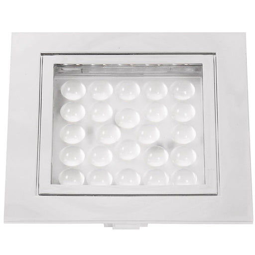 AAA LED Square Downlight Chrome Warm White AAA - Dynamic Drive