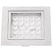 AAA LED Square Downlight Chrome Warm White AAA - Dynamic Drive