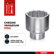 Teng Tools 1" Socket 12 pt Metric 46mm Teng Tools - Dynamic Drive