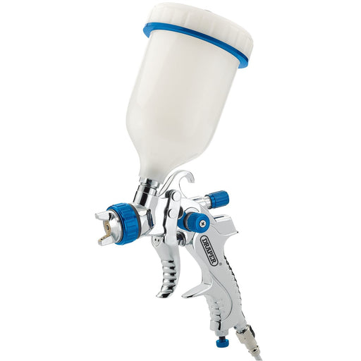 Draper Gravity Feed HVLP Air Spray Gun, 600ml 09706 Draper - Dynamic Drive