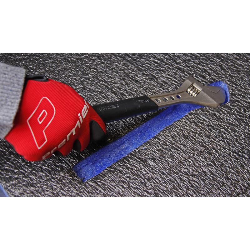 Sealey Easy Peel Shadow Foam Blue/Black 1200 x 550 x 30mm SF30B Sealey  - Dynamic Drive