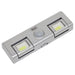 Sealey Auto 8 LED Light with PIR Sensor 3 x AA Cell GL93 Sealey  - Dynamic Drive
