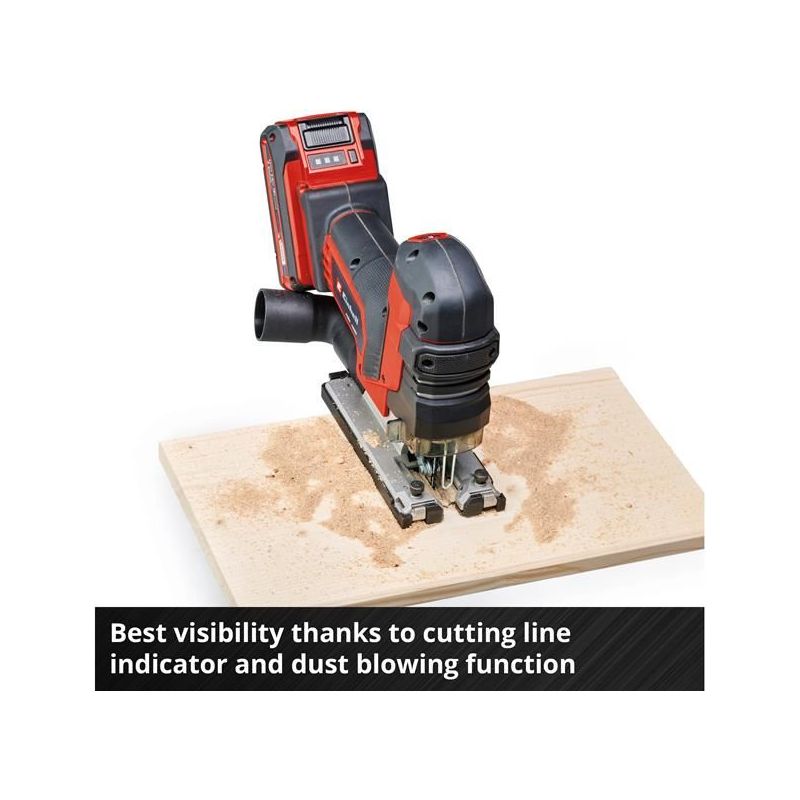 Einhell TP-JST 18/135 Li BL-Solo Power X-Change Jigsaw 18V Bare Unit Einhell - Dynamic Drive