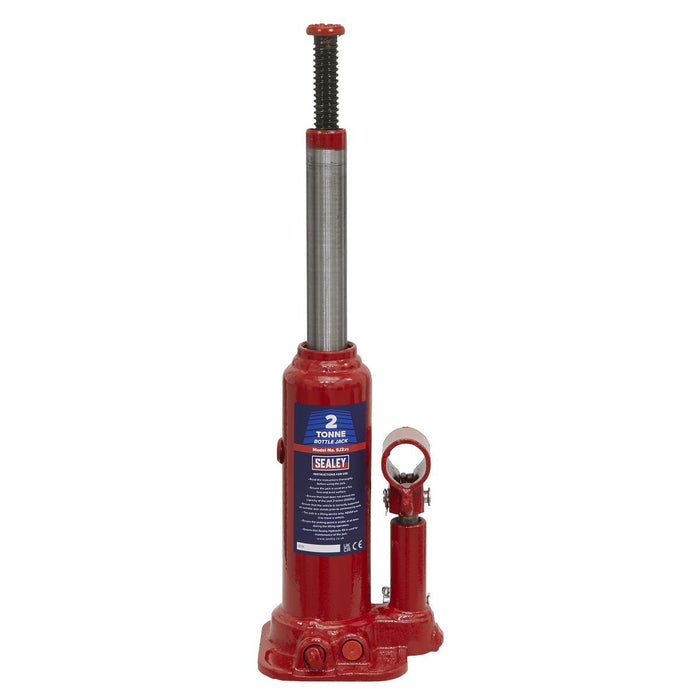 Sealey Bottle Jack 2tonne SJ2 Sealey  - Dynamic Drive