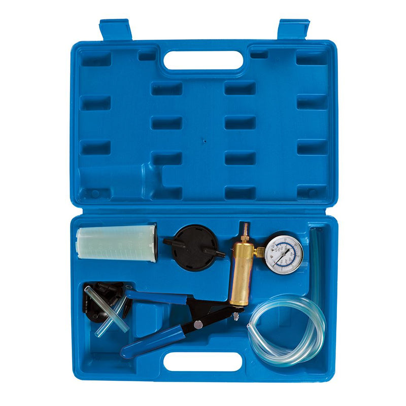 Silverline Vacuum Tester & Brake Bleeding Kit 16pce 16pce Silverline - Dynamic Drive