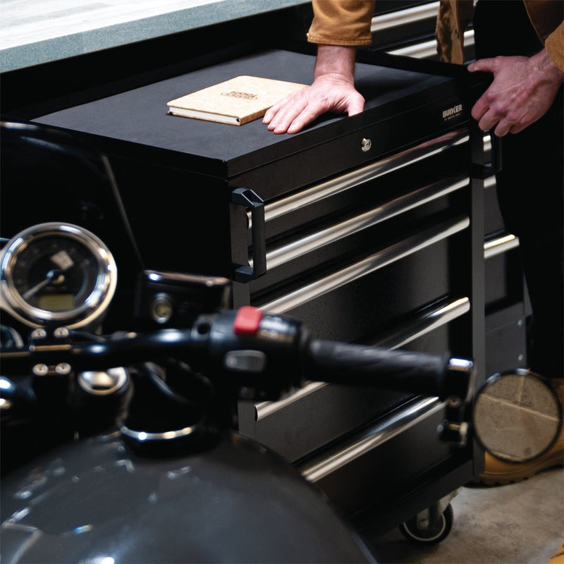 Draper BUNKER Modular Storage Combo with Stainless Steel Worktop (14 Piece) Draper - Dynamic Drive