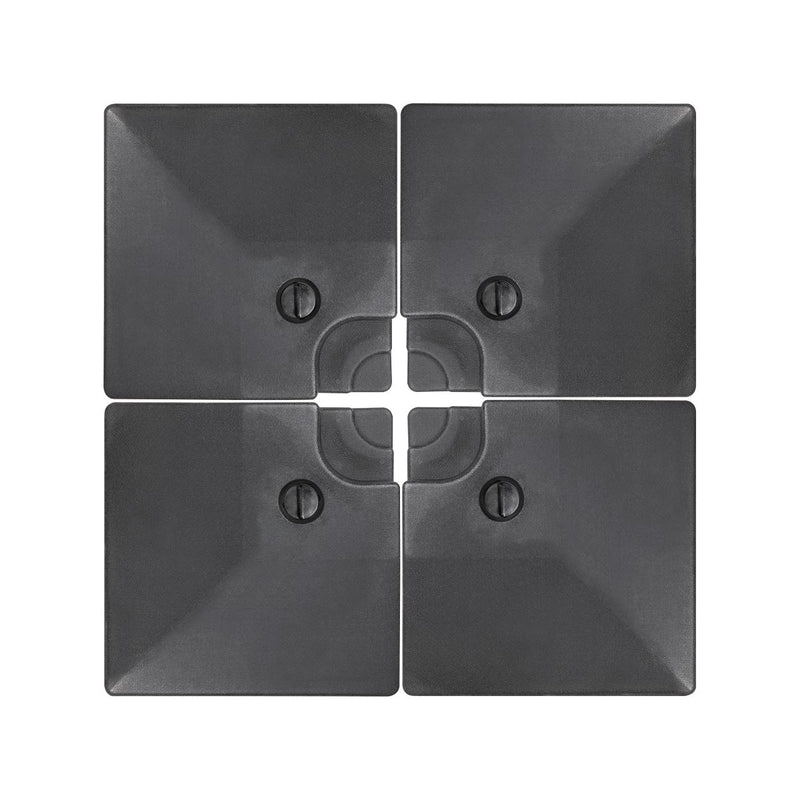 Dellonda Fillable Parasol Base, Water/Sand Fill 92L 4pc DG269 Dellonda - Dynamic Drive