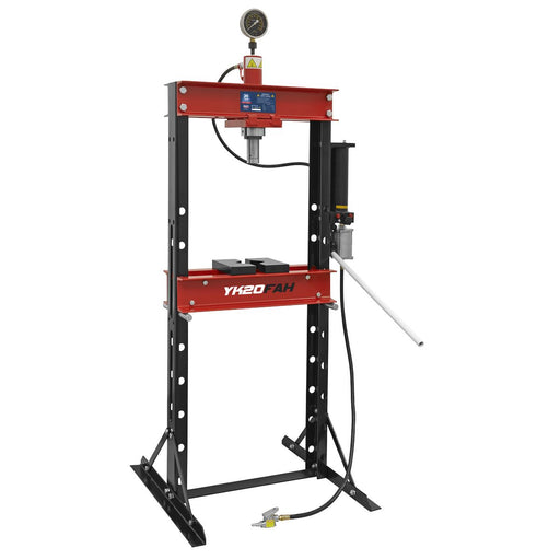 Sealey Air/Hydraulic Press 20 Tonne Floor Type YK20FAH Sealey - Dynamic Drive