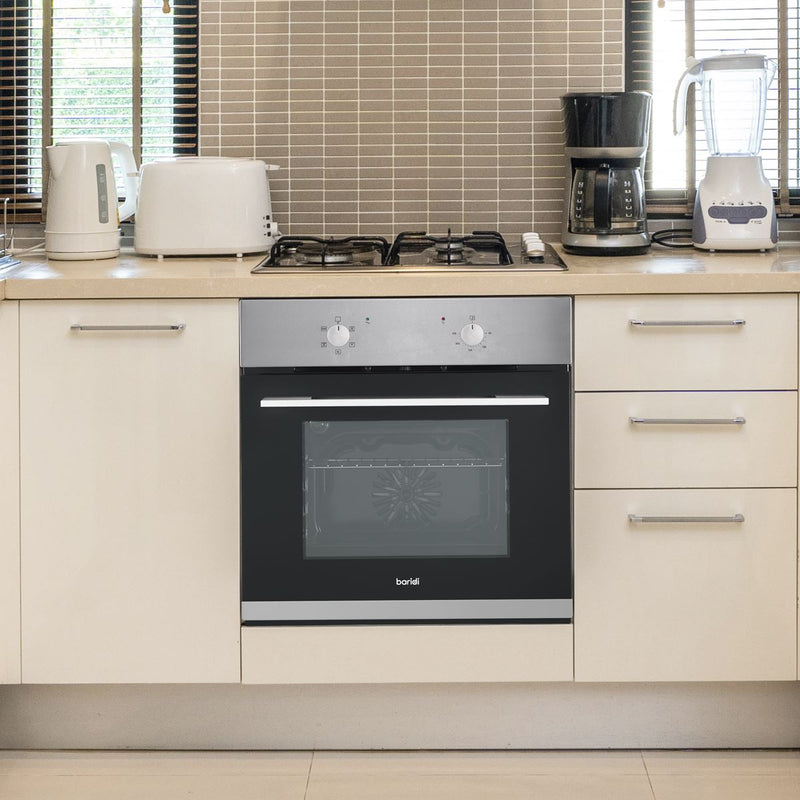 Baridi Integrated Fan-Assisted Electric Oven 60cm 55L Capacity Baridi - Dynamic Drive