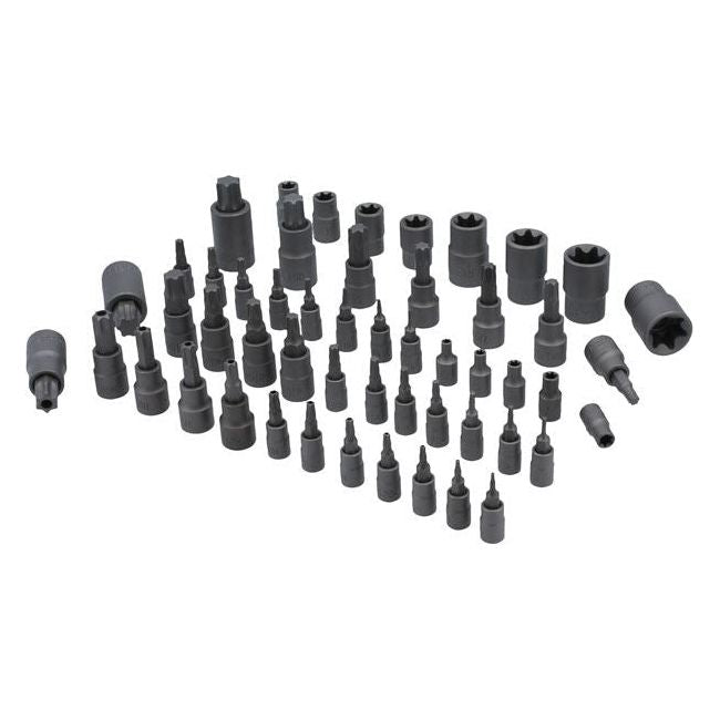 Laser Master Torx Socket Set 52pc 8349 Laser - Dynamic Drive