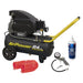 Sealey Air Compressor 24L Direct Drive 2hp 110V Site Combo SAC2420E110VSC Sealey - Dynamic Drive