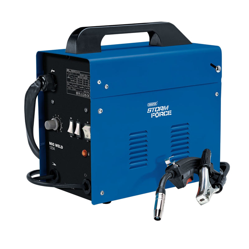 Draper Storm Force Gasless MIG Welder, 120A 70051 Draper - Dynamic Drive