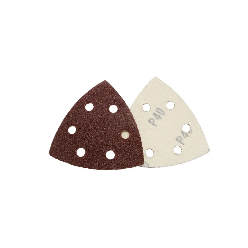 Draper Delta Sanding Sheets with Hook and Loop, 93mm, Assorted Grit (Pack of 10) Draper - Dynamic Drive